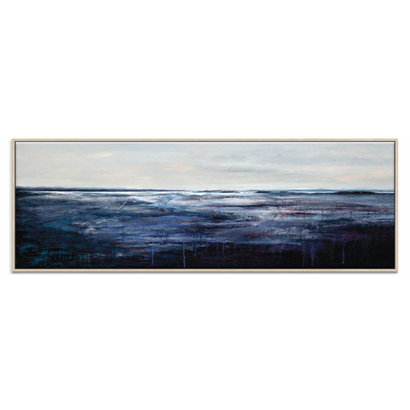 Solitude by Lydia Ben-Natan - Print on Canvas, 32.5cm H x 103.5cm W x 4.5cm D
