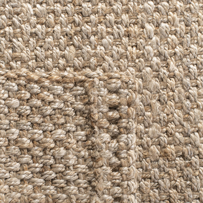 Tapis en jute tissé à la main Nenuphar, 2' x 3'