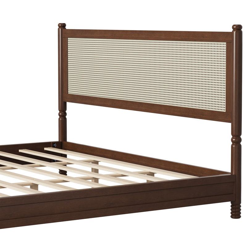 Bed, King, Walnut