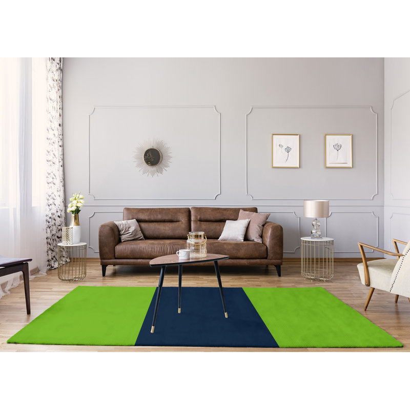 Chenille Striped Indoor Rug, Rectangle 9' x 12'
