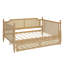 Lit de jour de style traditionnel avec lit gigogne pour chambres d'amis compactes