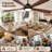 60-Inch Solid Wood Ceiling Fan with Light