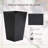 Attractive Set of Three Planters for Various Settings, Enhancing Your Space-291991298