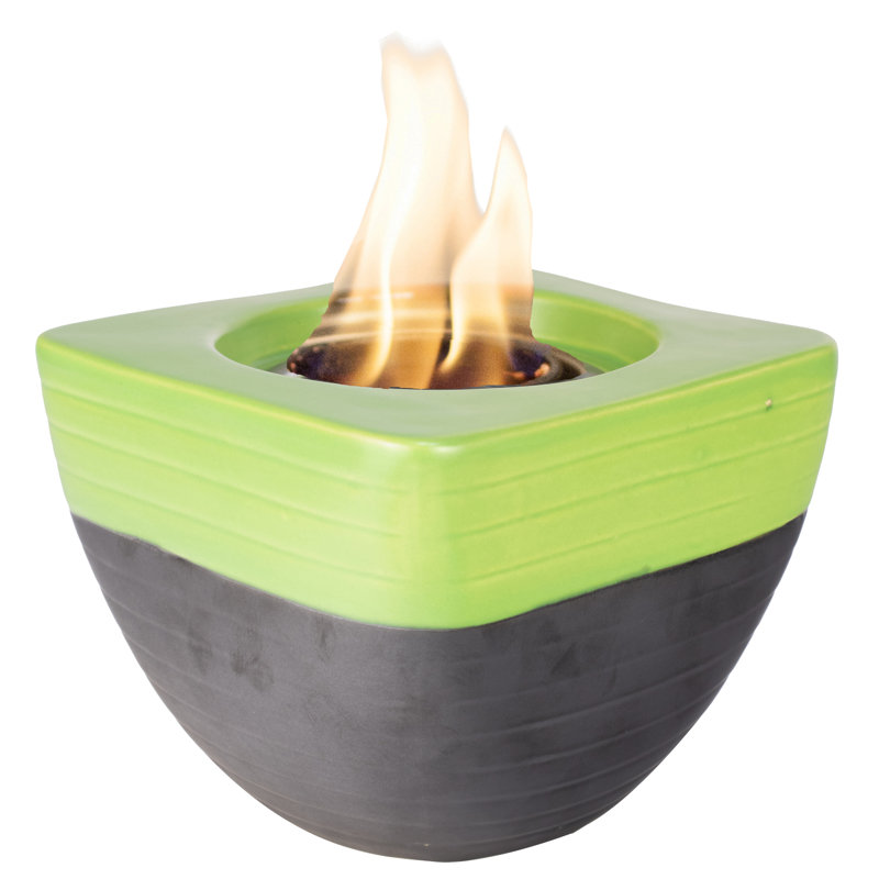 Ceramic Gel Fuel Outdoor Tabletop Fireplace
