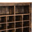 24 Shoe Cabinet, Rustic Brown Finish, Versatile For Bedroom, Hallway Brown, Contemporary Living Room, Bedroom-1843259644