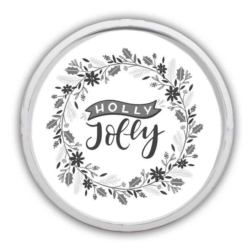 Couronne Holly Jolly, Blanc
