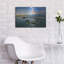 Latitude Wall «Sarasota Sunset 2 Crop» par Luxe Portfolio, art mural en métal