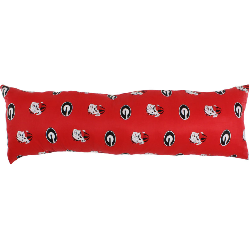 100% Cotton Lumbar Pillow, Georgia Bulldogs