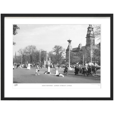 Southport, Lord Street C1960 by Francis Frith - Single Picture Frame Print