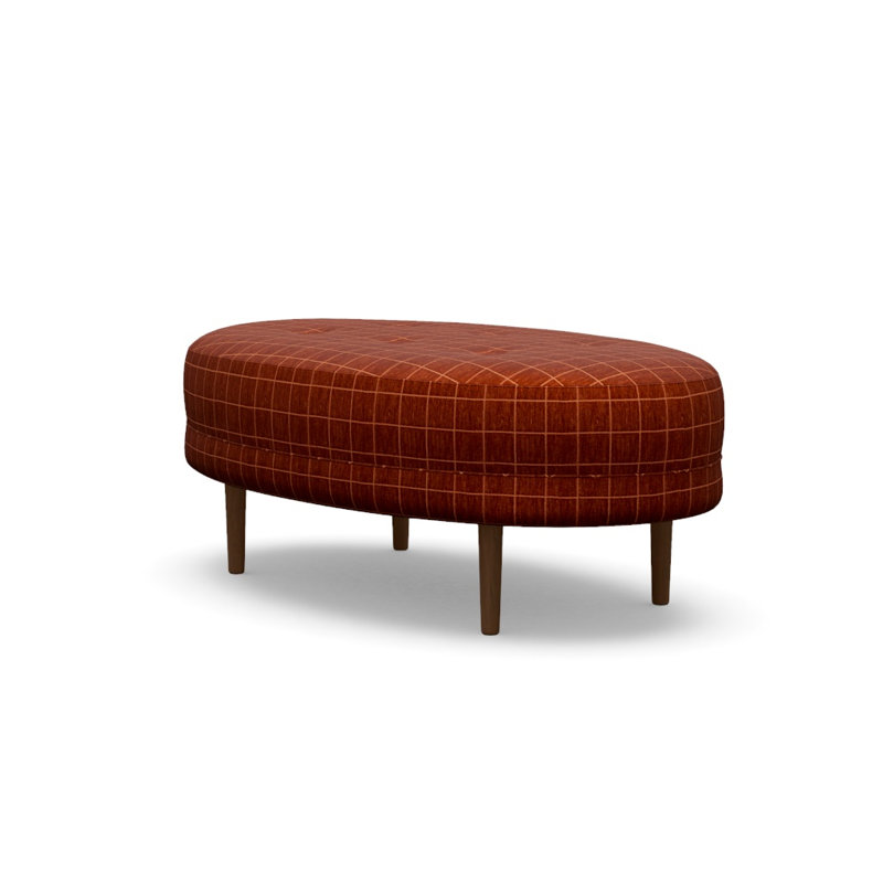 Avalon Ottoman, Walnut, Block 654272