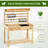 Outsunny Potting Bench Table
