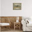 Art mural sur toile flottant Lakeside Canoe-486661368-486661371