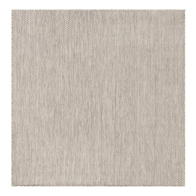 Tapis intérieur / extérieur gris clair / ivoire Highland