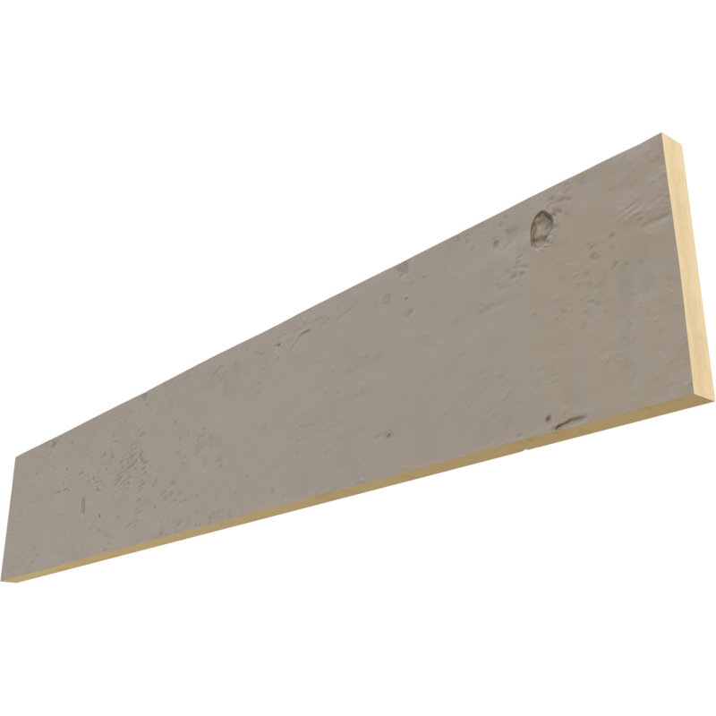 Planche en simili bois Knotty Pine Endurathane, Coquillage, H 10 po x l 72 po x P 1 po