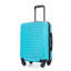 Valise légère 20 ", roulettes, turquoise