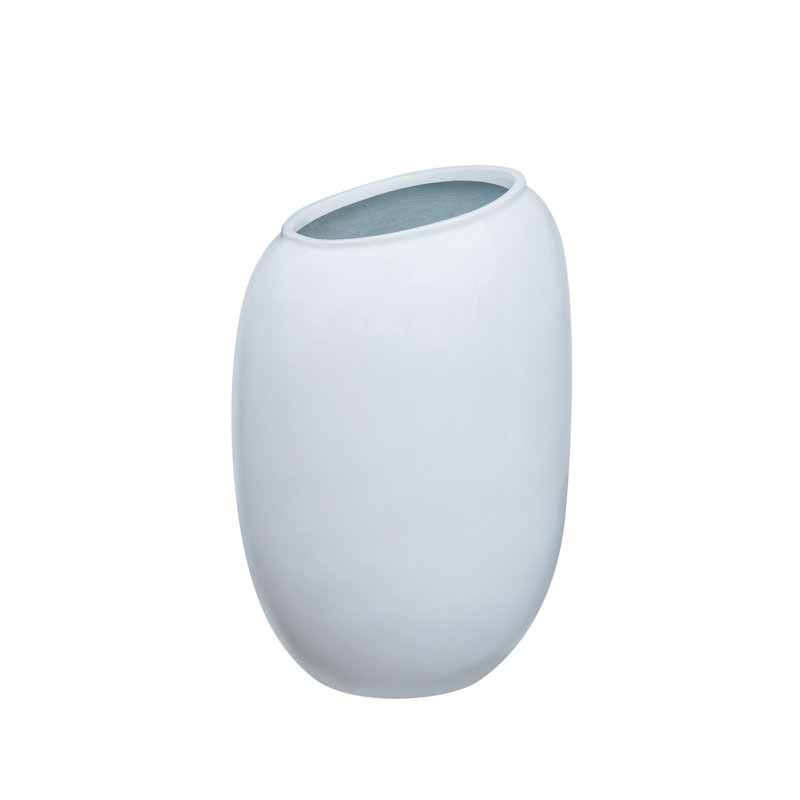 Meltzer Fibreglass Pot Planter, White