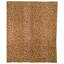Tapis brun en laine / viscose / coton Leopard-443921653