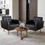 Faux Leather Armchair-1538565771