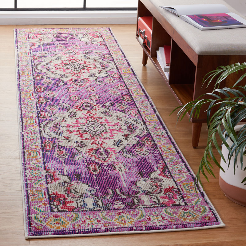 Damaris Oriental Area Rug, Square 201 cm