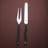 2 Piece Stainless Steel Hostess Set