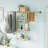 Wall Mounted Pipe Hanger With Rack-111536473
