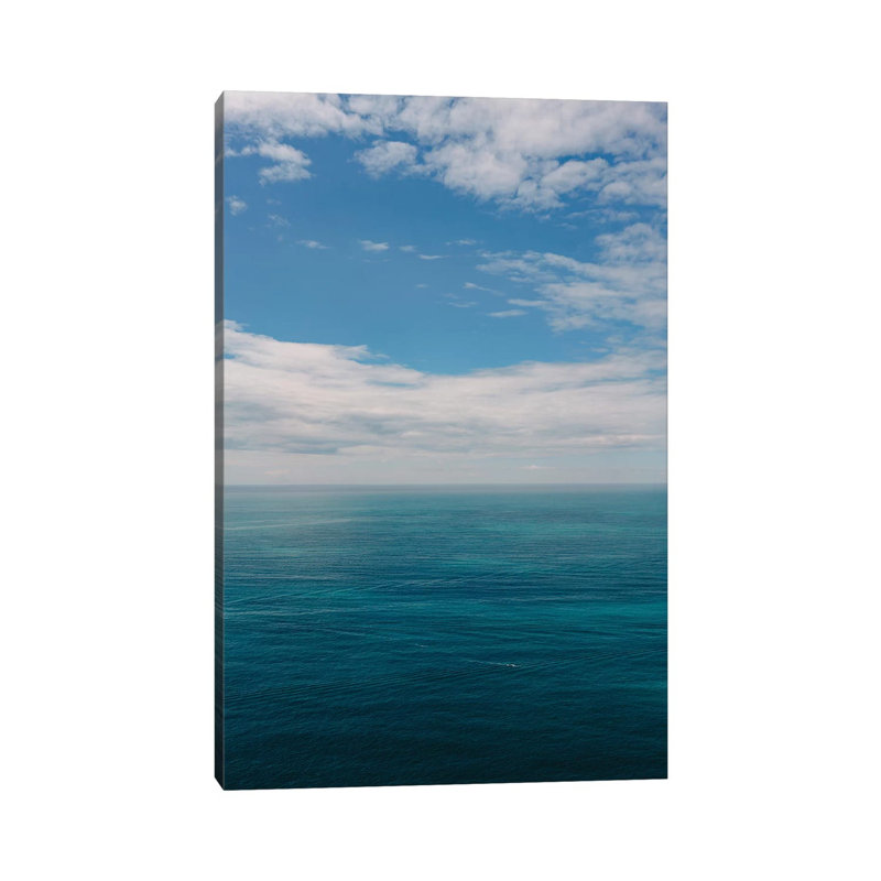 Amalfi Coast Ocean View I by Bethany Young - Print on Canvas, Wrapped Canvas, 30.48cm H x 20.32cm W x 1.91cm D