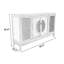 Buffet moderne simple avec rangement