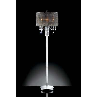 Lampe sur pied traditionnelle 62 po Metzger