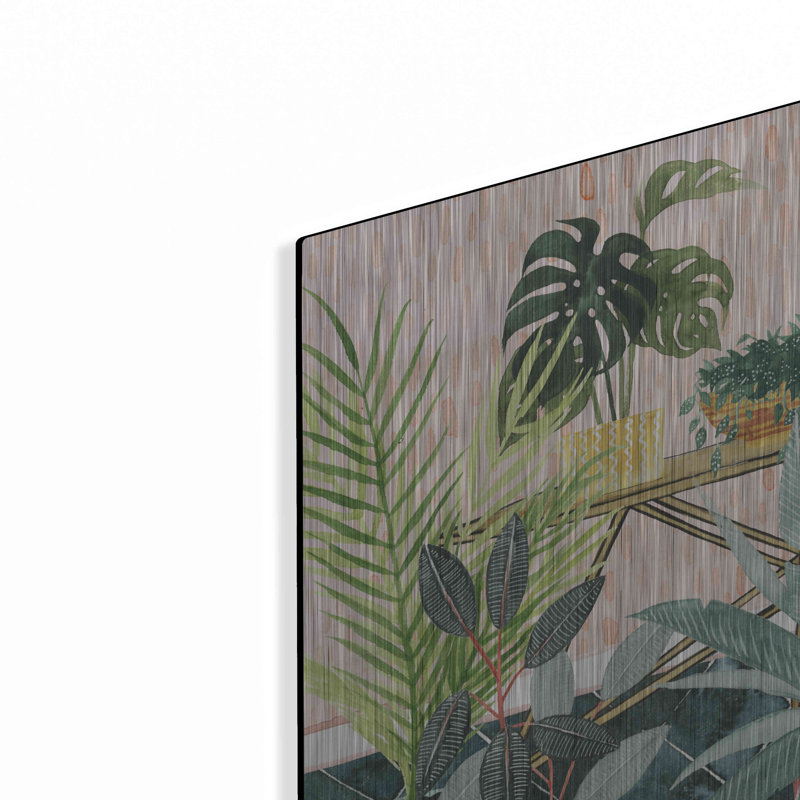 «Modern Jungle I» par Grace Popp, H 24 po x l 24 po