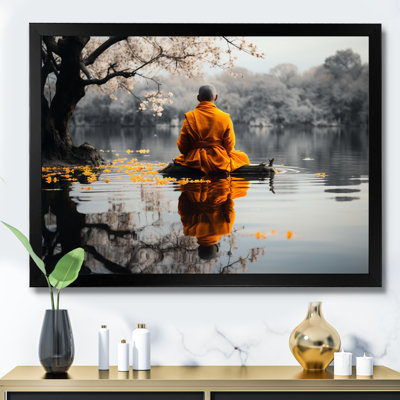 " Thai Monk Silent Reflection "