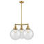 Lustre en forme de globe à 3 lumières de style bougie Antsje-627080819-627080828-627080827