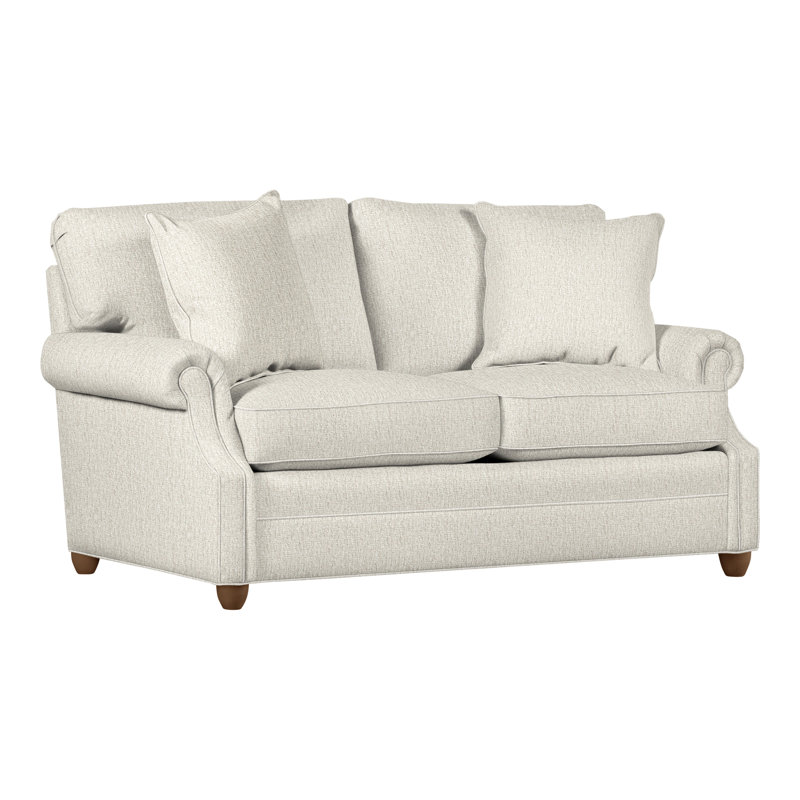 Causeuse American Bungalow Gutherly, Chenille Crypton® neige Nomad, Navajo