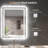 LED Bathroom Mirror with Anti-Fog, Backlit And Front Lighted Bathroom Mirrors For Wall-1177587137