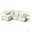 107" Compressed Sectional Sofas-804346904