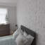 Panneau mural 3D 19,625 "x 19,625" en blanc (paquet de 10)