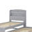 Twin XL Size Platform Bed With Storage LED Headboard, Charging Station, Trundle And Drawers-778120505