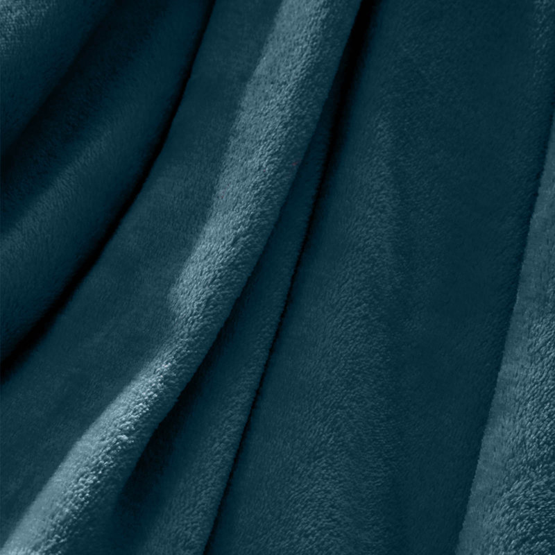 Kirac Throw Blanket, Teal, W200 x L200cm