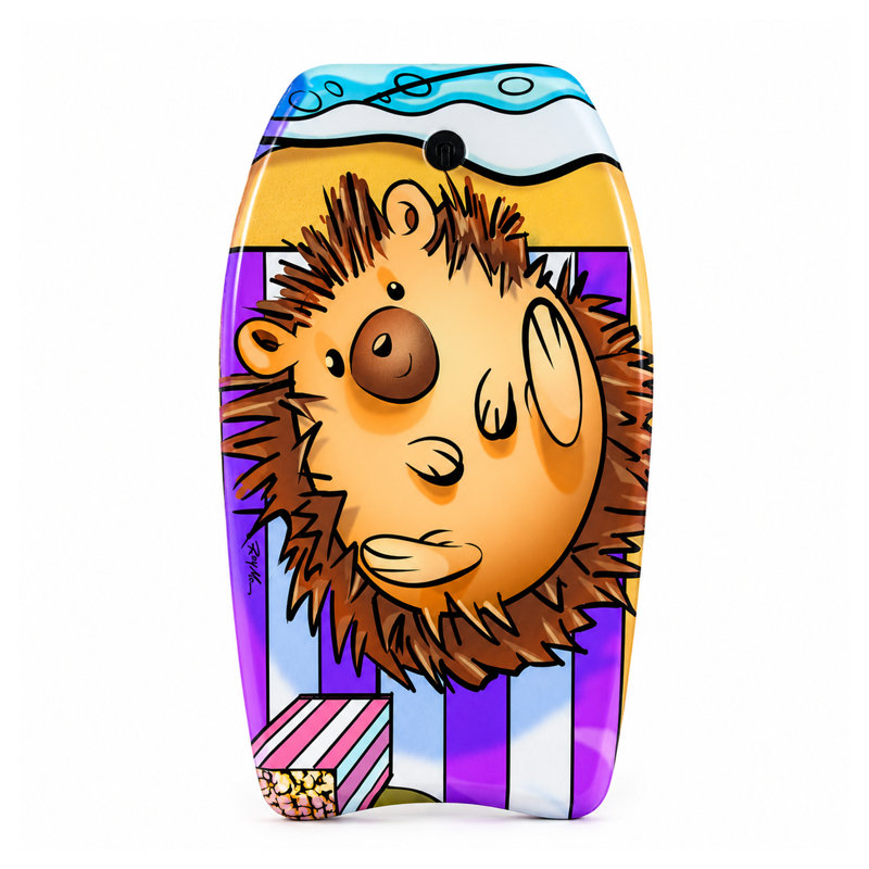 Planche de surf à motif graphique de 26 pouces pour la plage, la mer et la piscine PMU - Pkg / 1, Dinosaur Roar multicolore