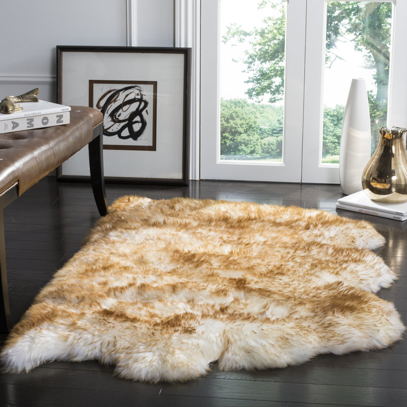 Tapis blanc cassé / coco Tateos, Rectangulaire 3 pi x 5 pi