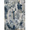 Navarra Auden Abstract Sapphire Blue Area Rug