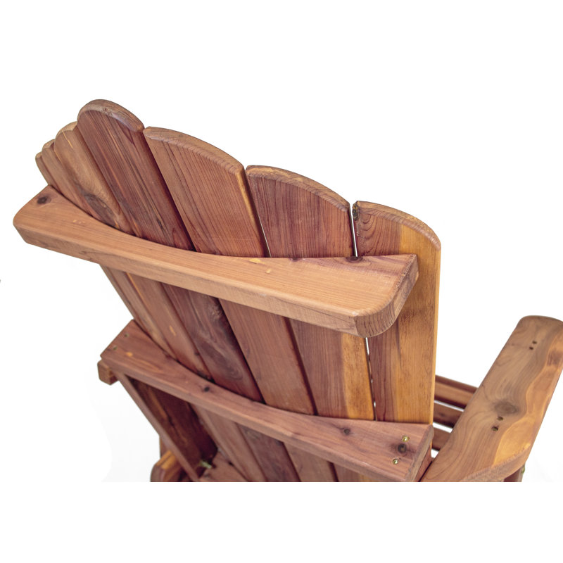Fauteuil oscillant d'extérieur en cèdre Jeyly
