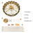 Malise 8 - Light Dimmable Tiered Chandelier