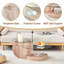 Varese Glass top double tier round coffee table-1139748205-1131431313-1119527689