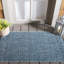 Tapis intérieur / extérieur turquoise / bleu marine Breazeale Southwestern-539087225