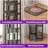 360° Rotating Bookcase, Storage And Display Spinning Corner Bookshelf For Home Office And Living Room-2005035932