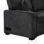 126" L-Shaped Sofa Sectional Sofa Couch Pull-Out Sofa Bed With Charging Devices And Cup Holders For Living Room-447149121