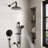 Calliope Wall Mounted 3 Function Retro Shower System with 3 Setting Handheld-79731935