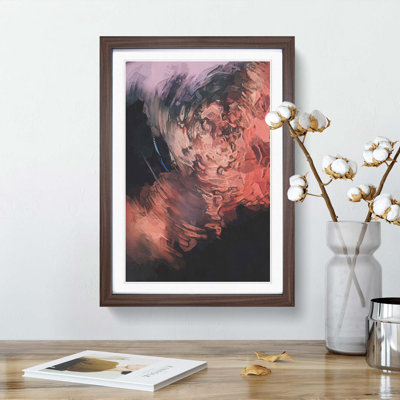 The Swirl in Abstract - Framed Print