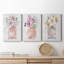 «Fragrance Of Summer I», ensemble de 3 reproductions d'art sur toile tendue-96194293
