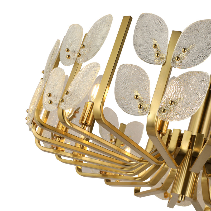 Lustre en laiton, 11